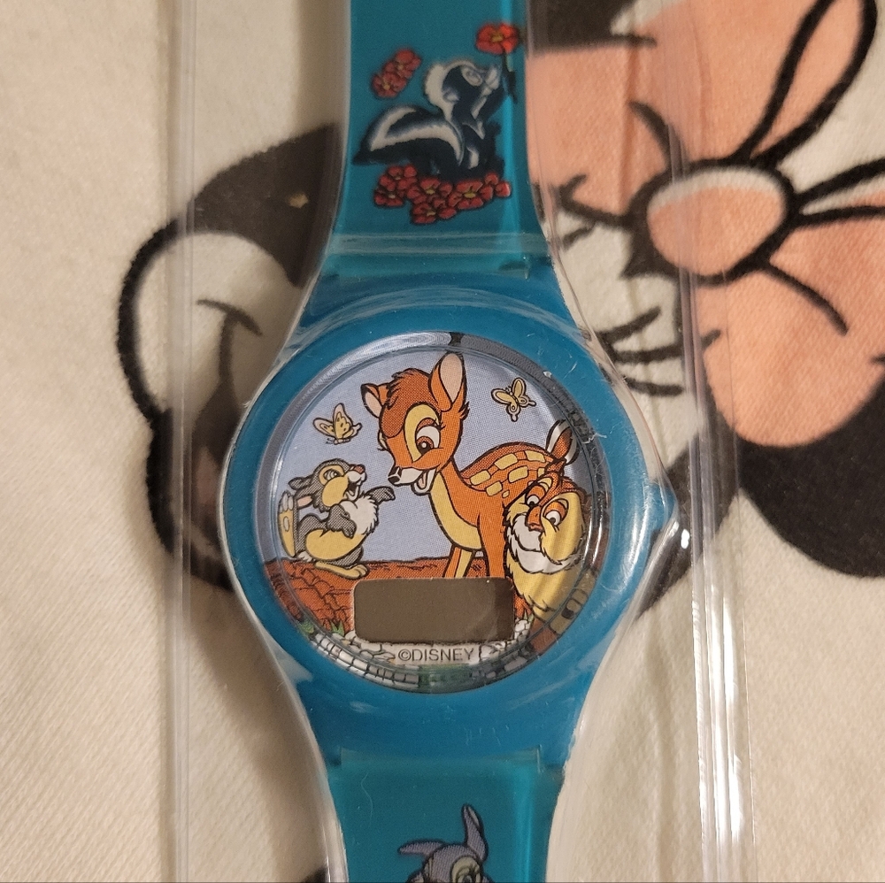 Disney Bambi Blue Digital Watch